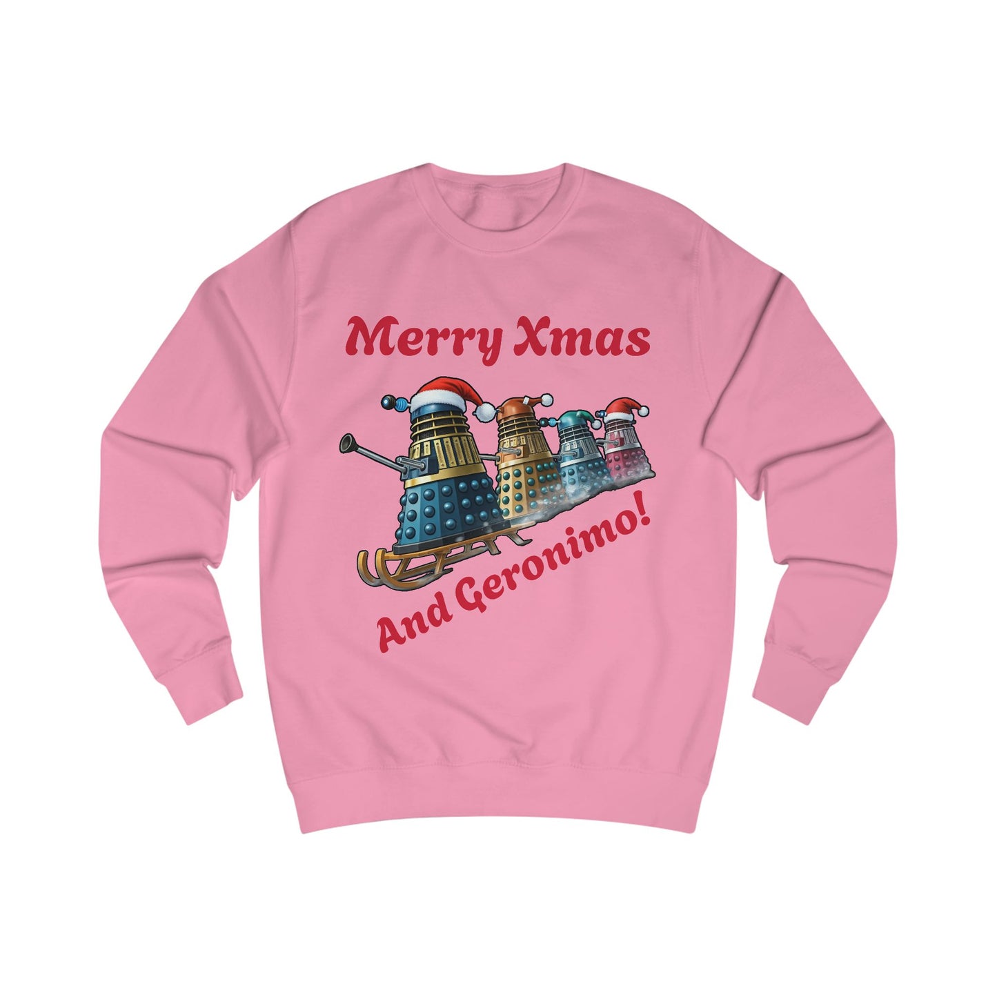 Dalek Xmas Skiing Conga Sweatshirt