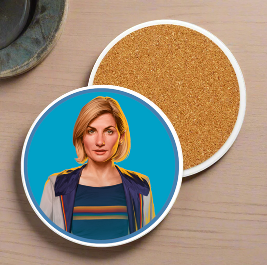 13th Doctor Ceramic Coaster Collection