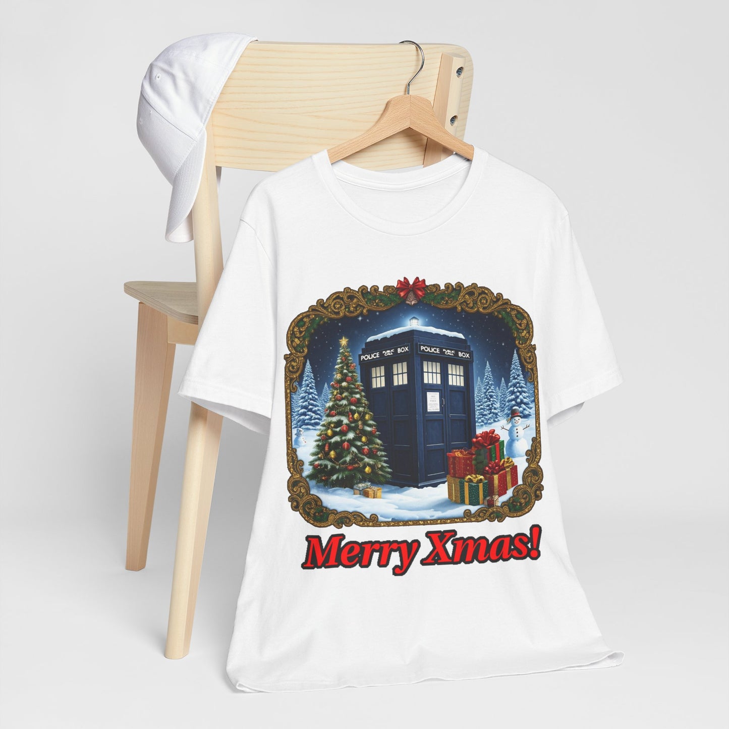 TARDIS in a Winter Wonderland T-shirt