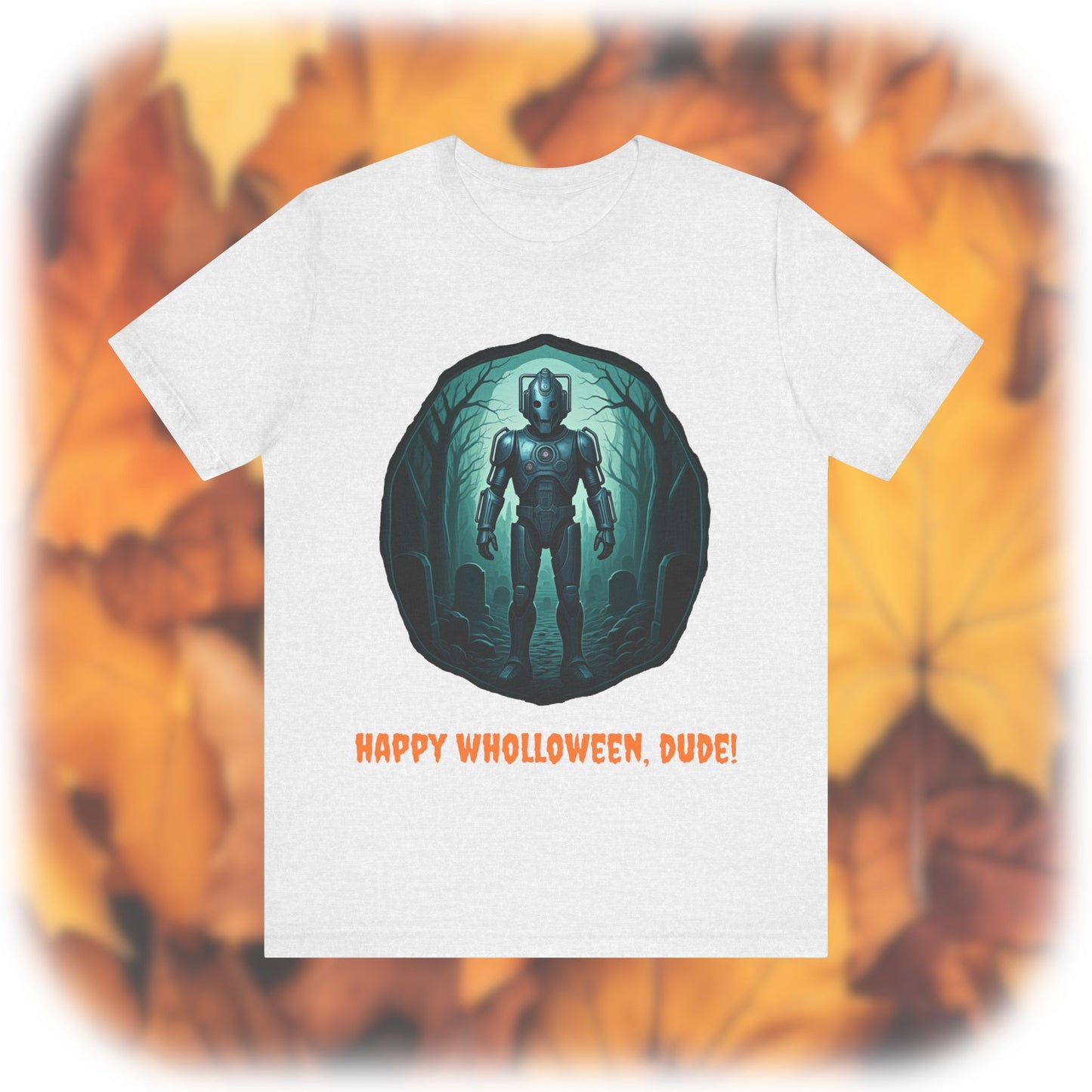 Chill Cyber Man vibing in the forest T-shirt