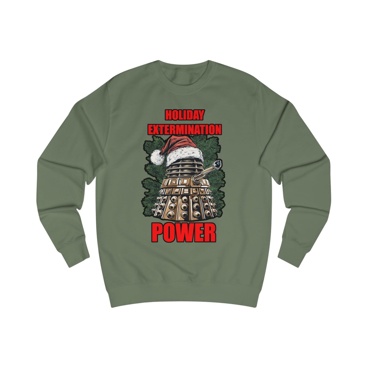 Xmas Power Mad Dalek Sweatshirt