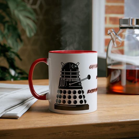 Dalek No.14 CAFFEINATE! Coffee Mug Collection.