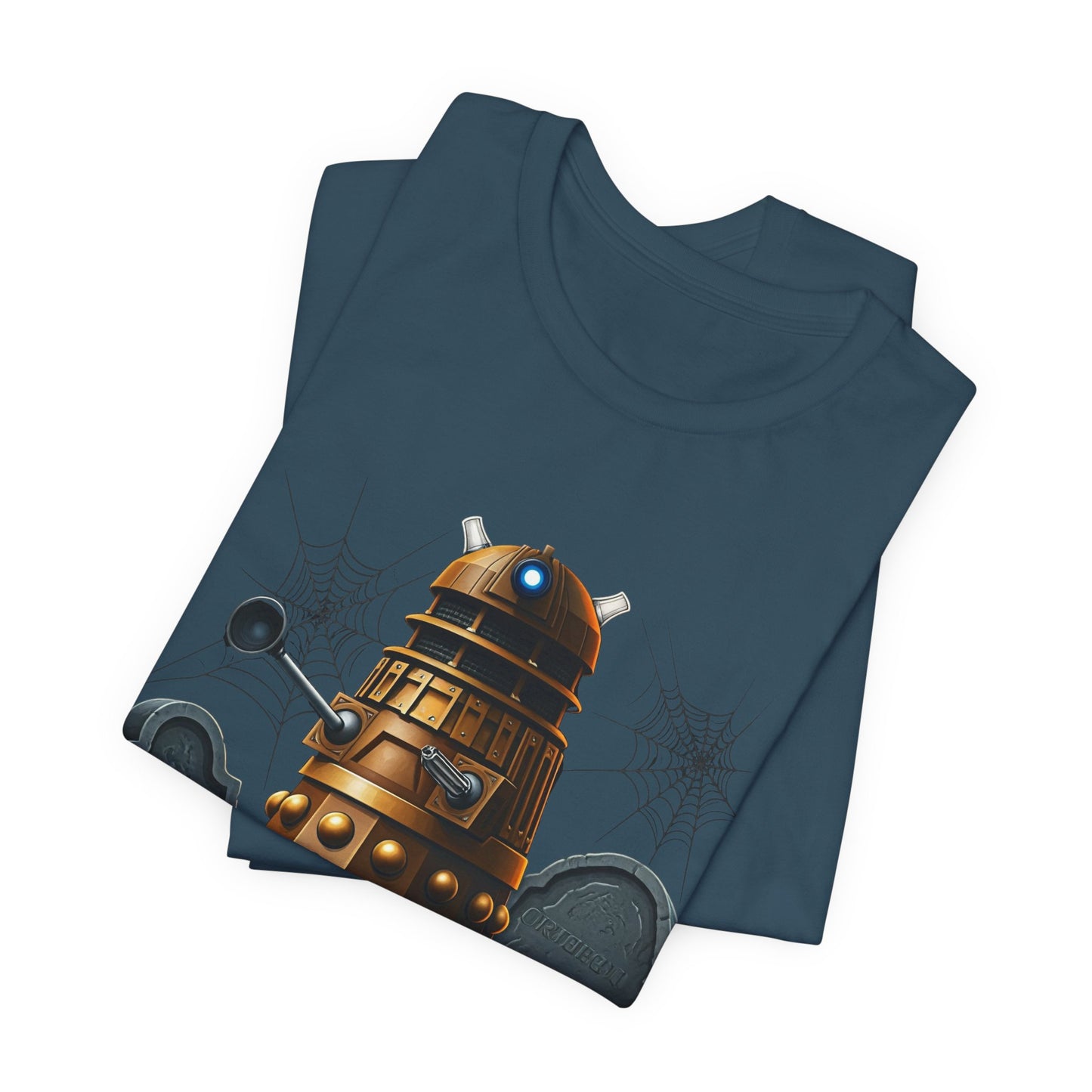 Happy Wholloween Dalek in a graveyard, I know, I know... T-shirt