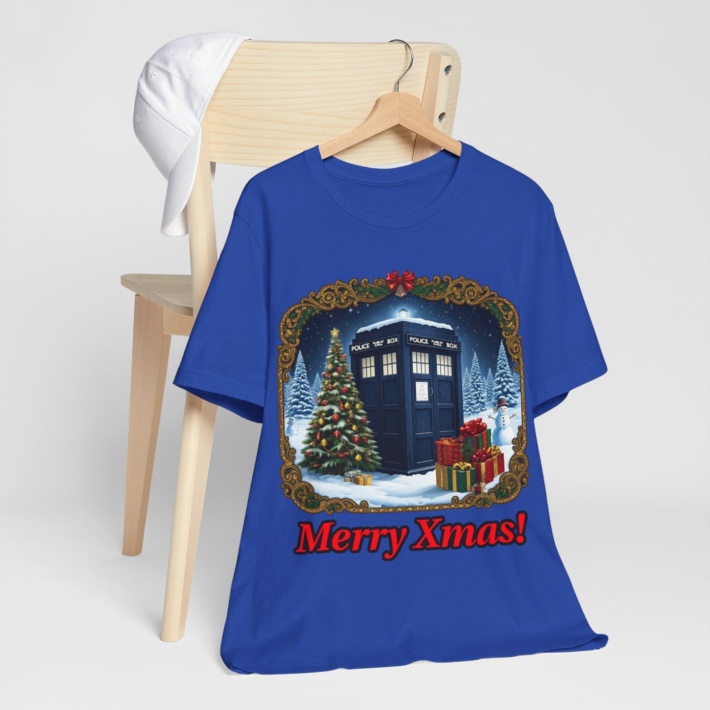 TARDIS in a Winter Wonderland T-shirt