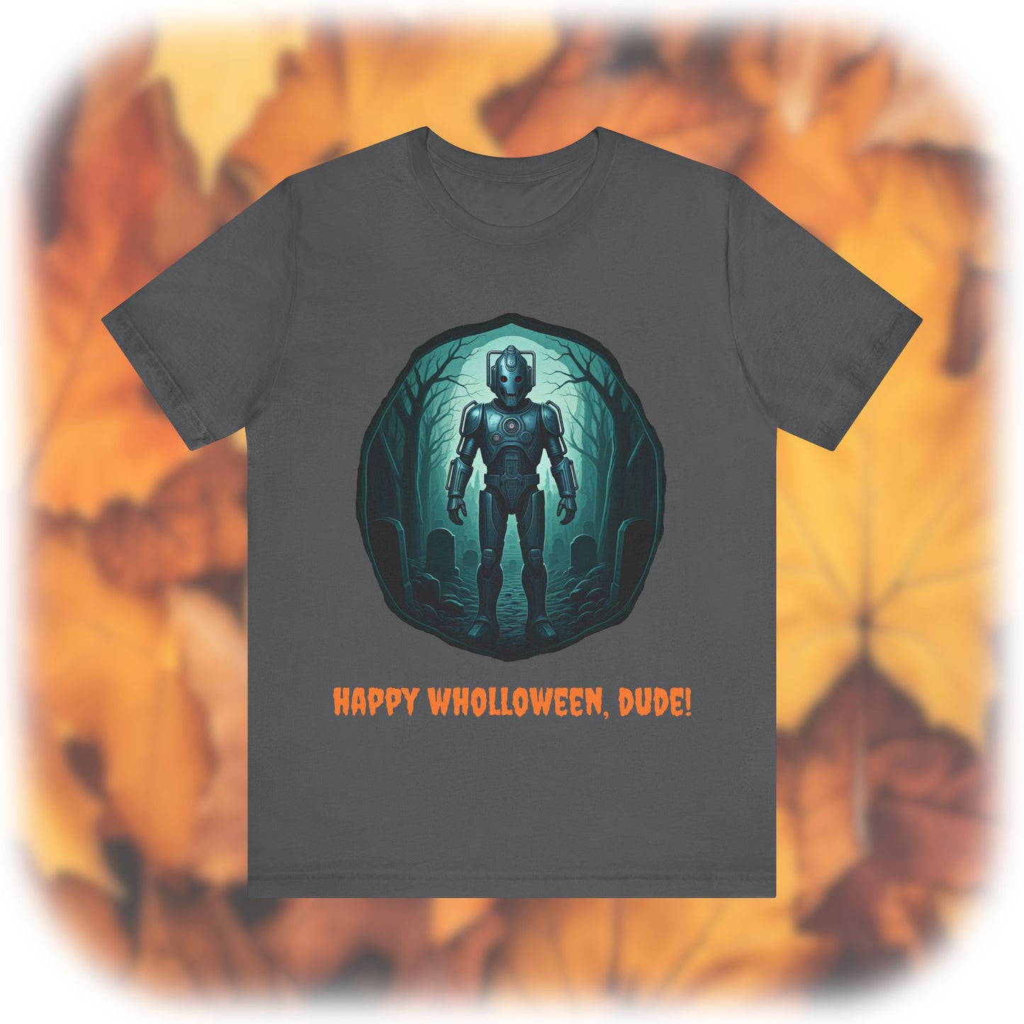 Chill Cyber Man vibing in the forest T-shirt