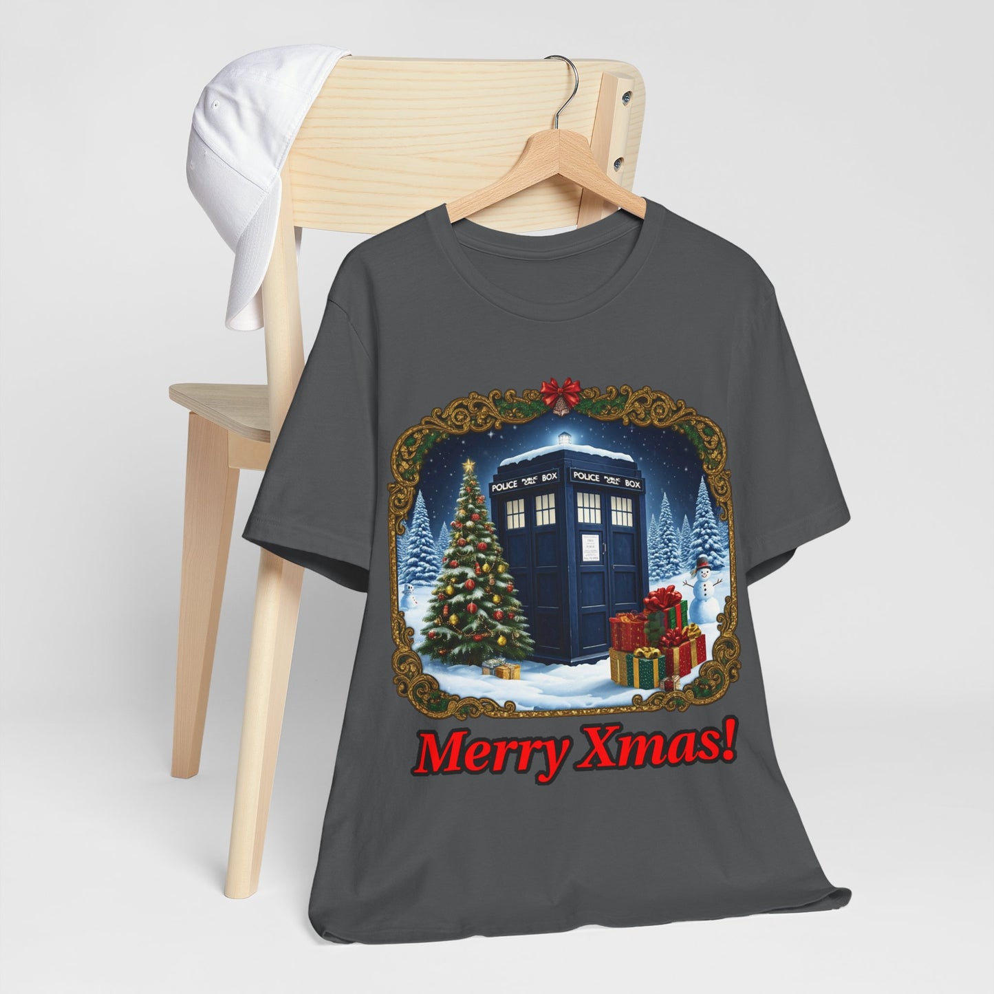 TARDIS in a Winter Wonderland T-shirt