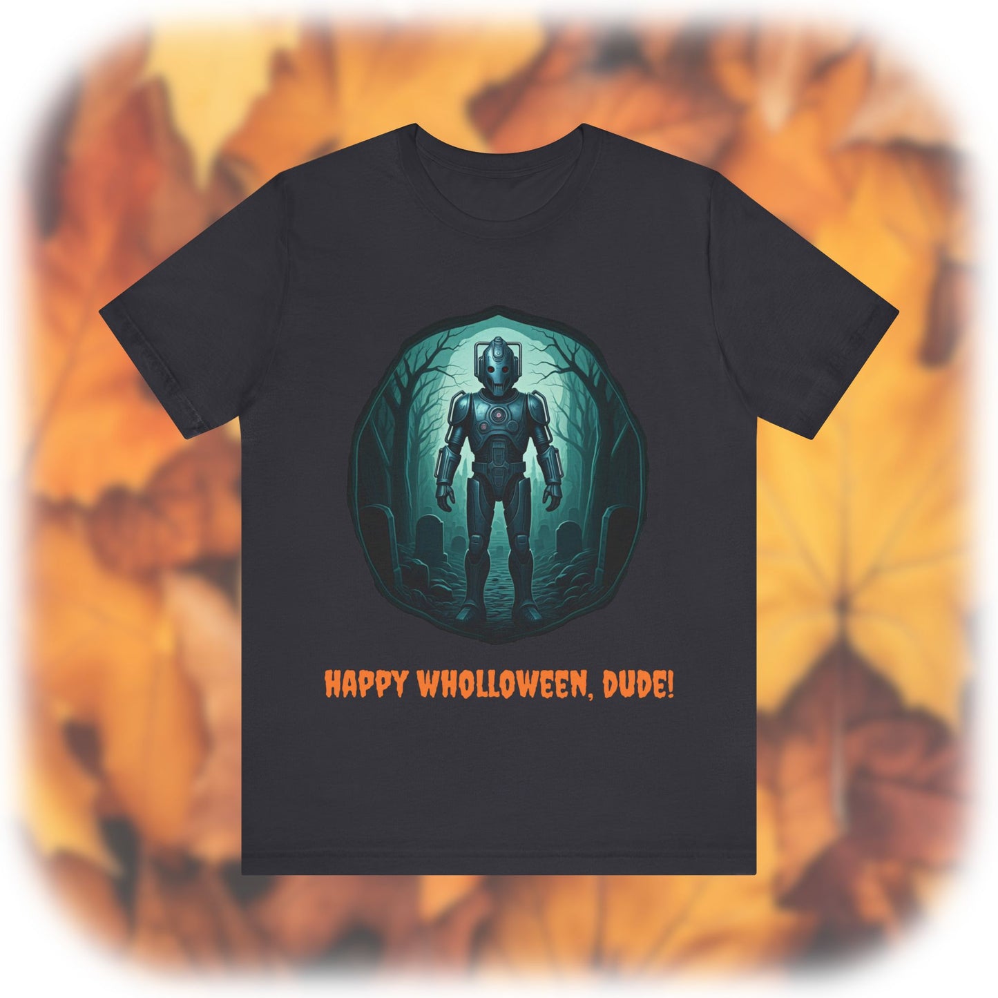 Chill Cyber Man vibing in the forest T-shirt