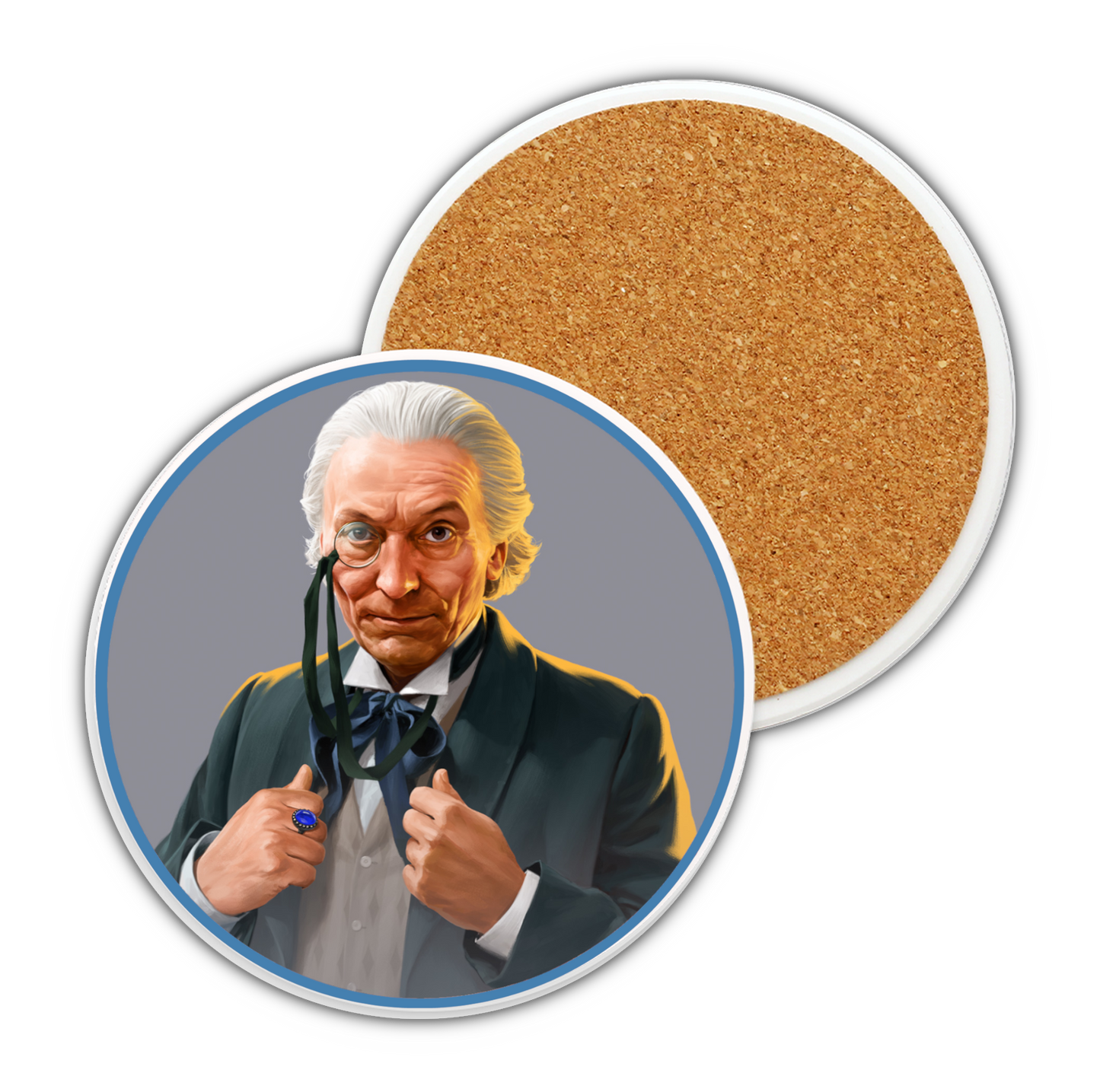 1st Doctor Ceramic Coaster Collection