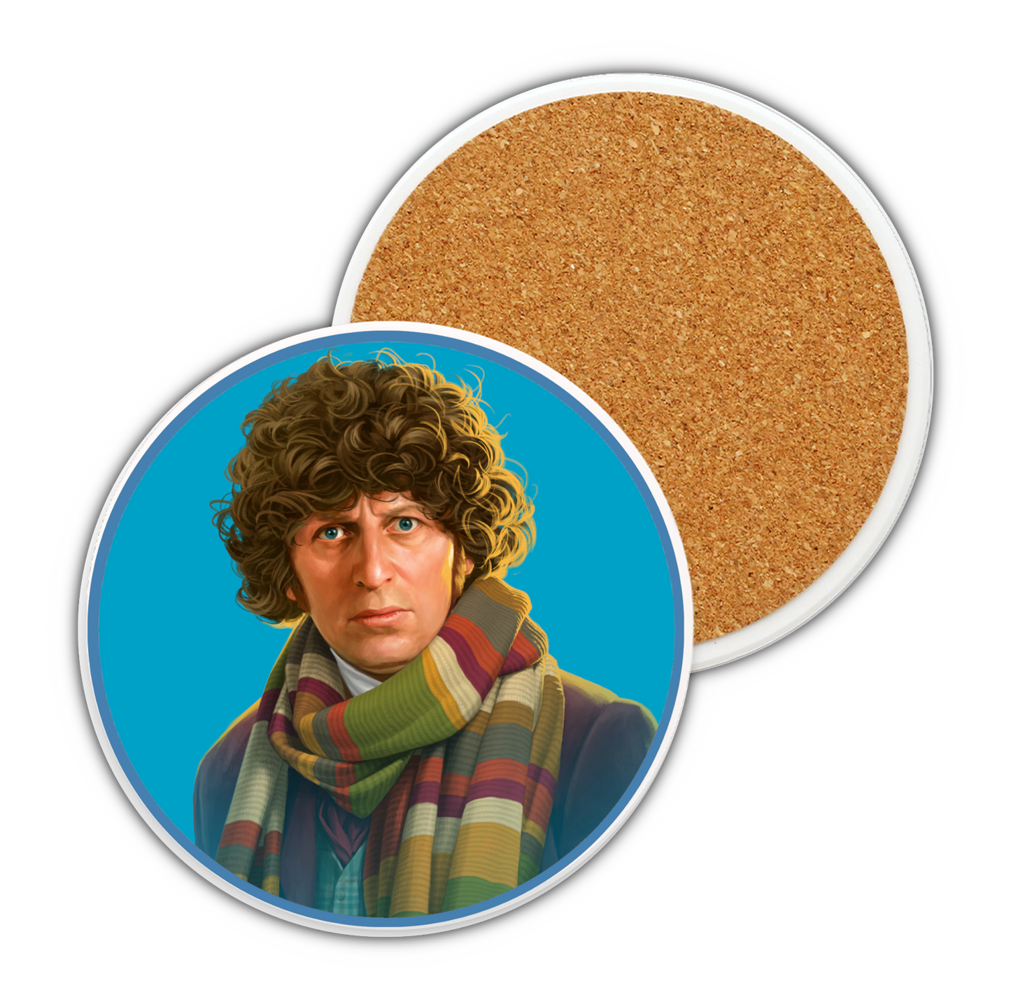 4th Doctor Ceramic Coaster Collection