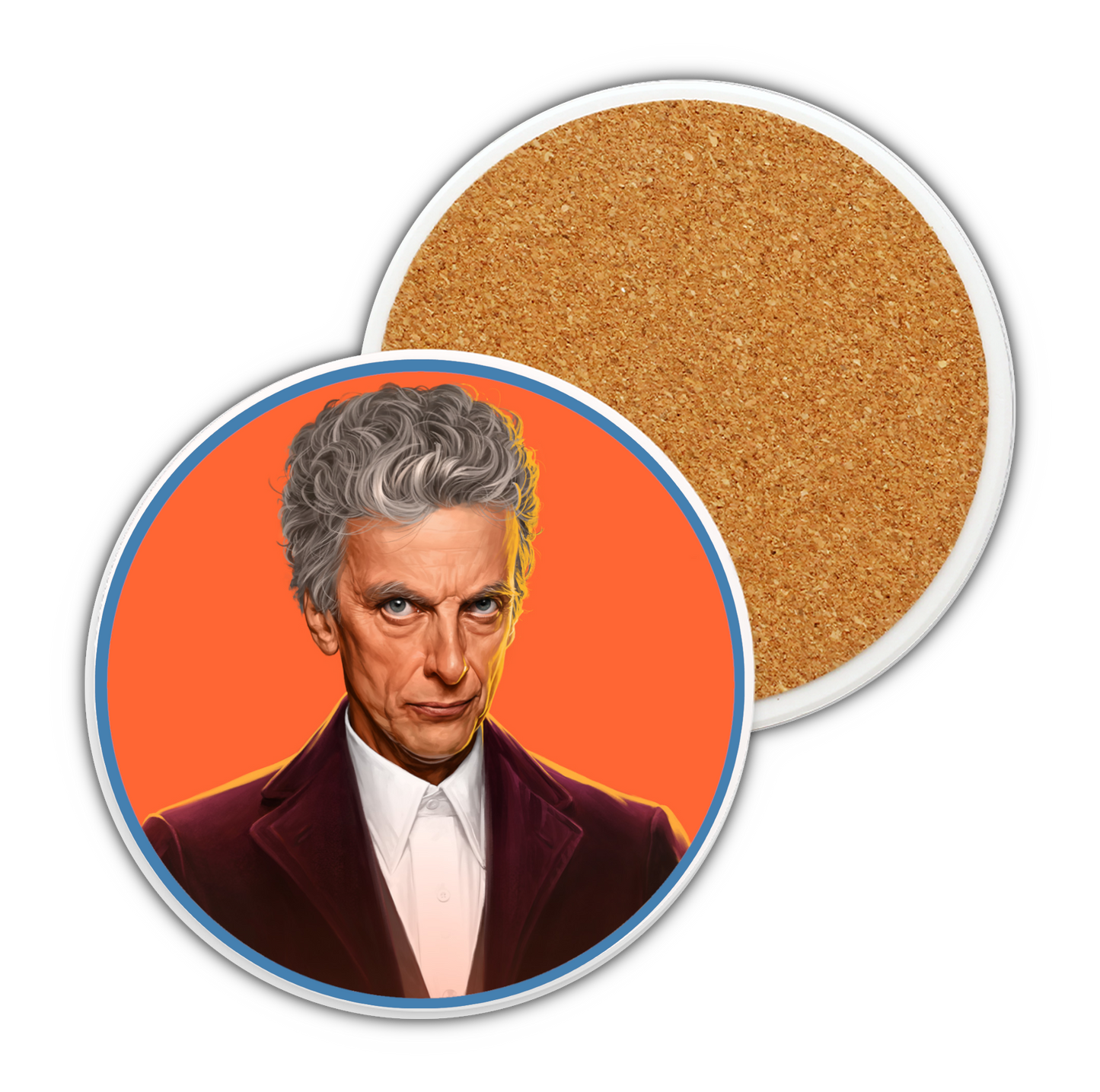 12th Doctor Ceramic Coaster Collection