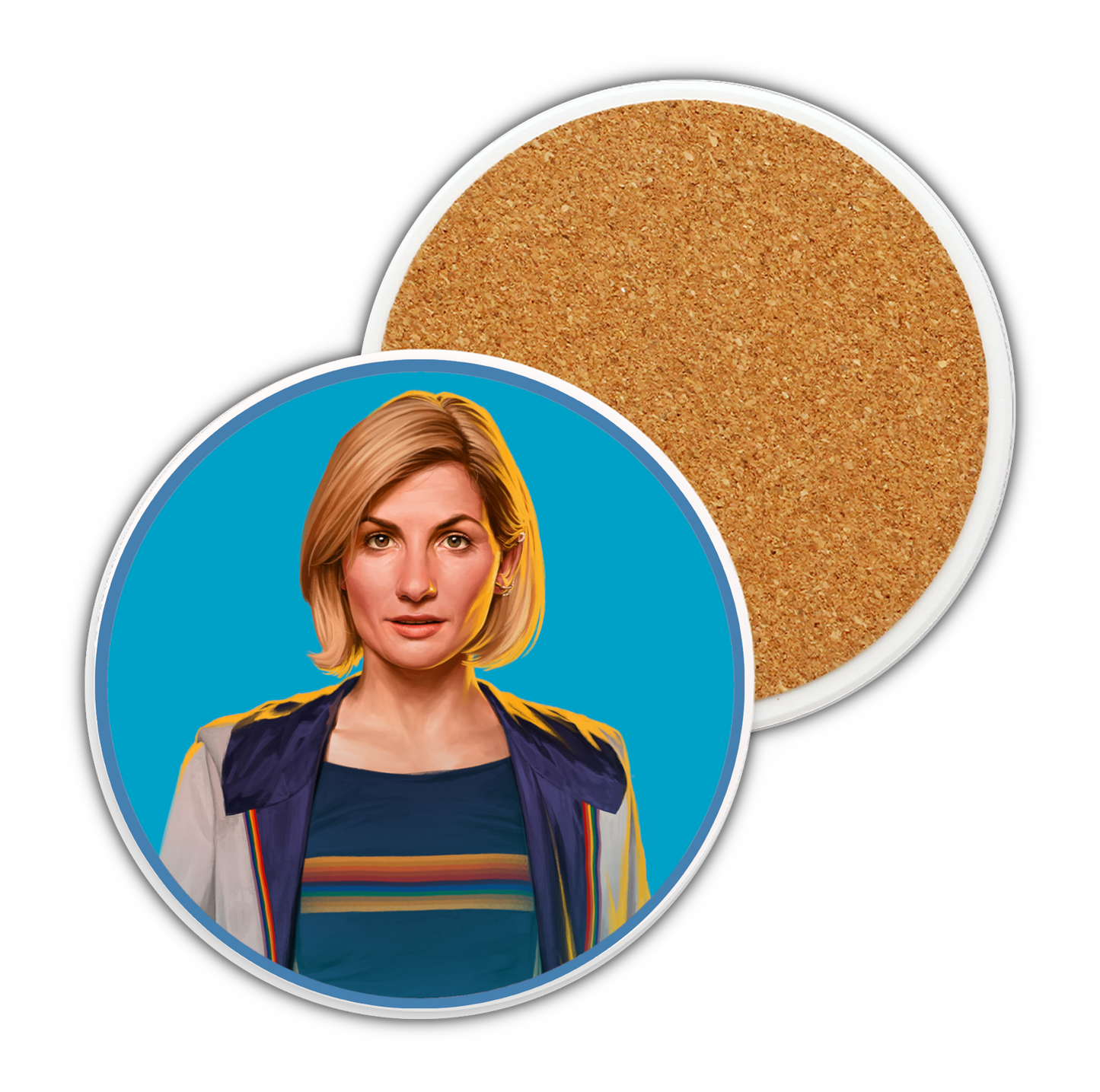 13th Doctor Ceramic Coaster Collection