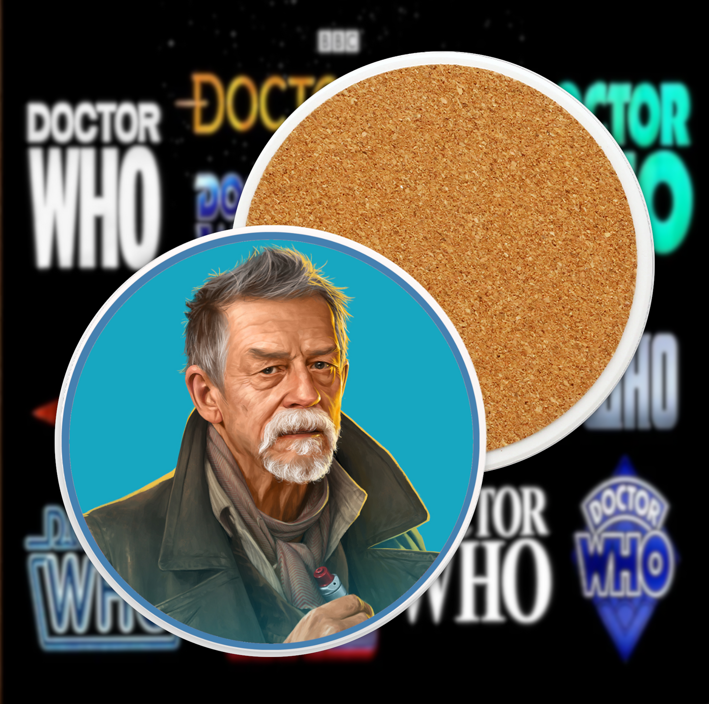 The War Doctor Ceramic Coaster Collection