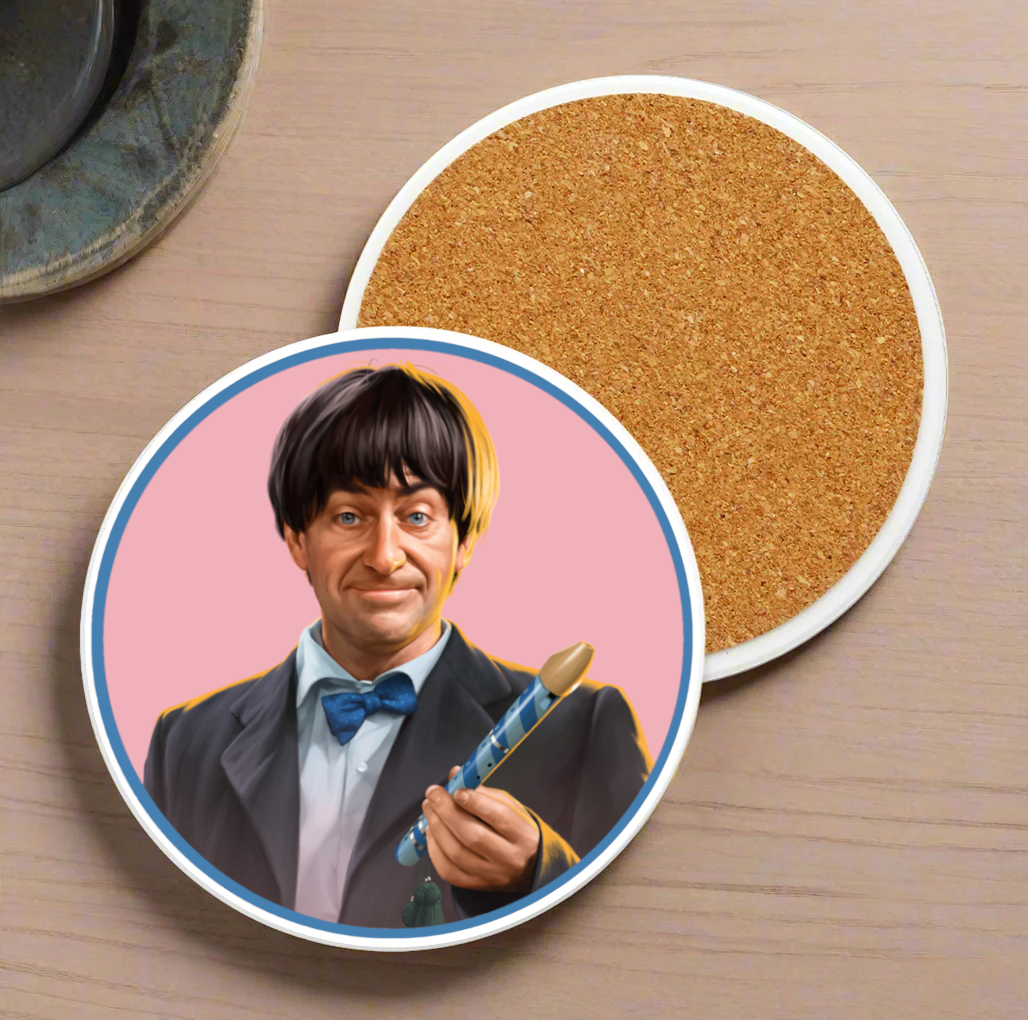 2nd Doctor Ceramic Coaster Collection