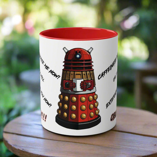 Dalek No.13 CAFFEINATE! Coffee Mug Collection.