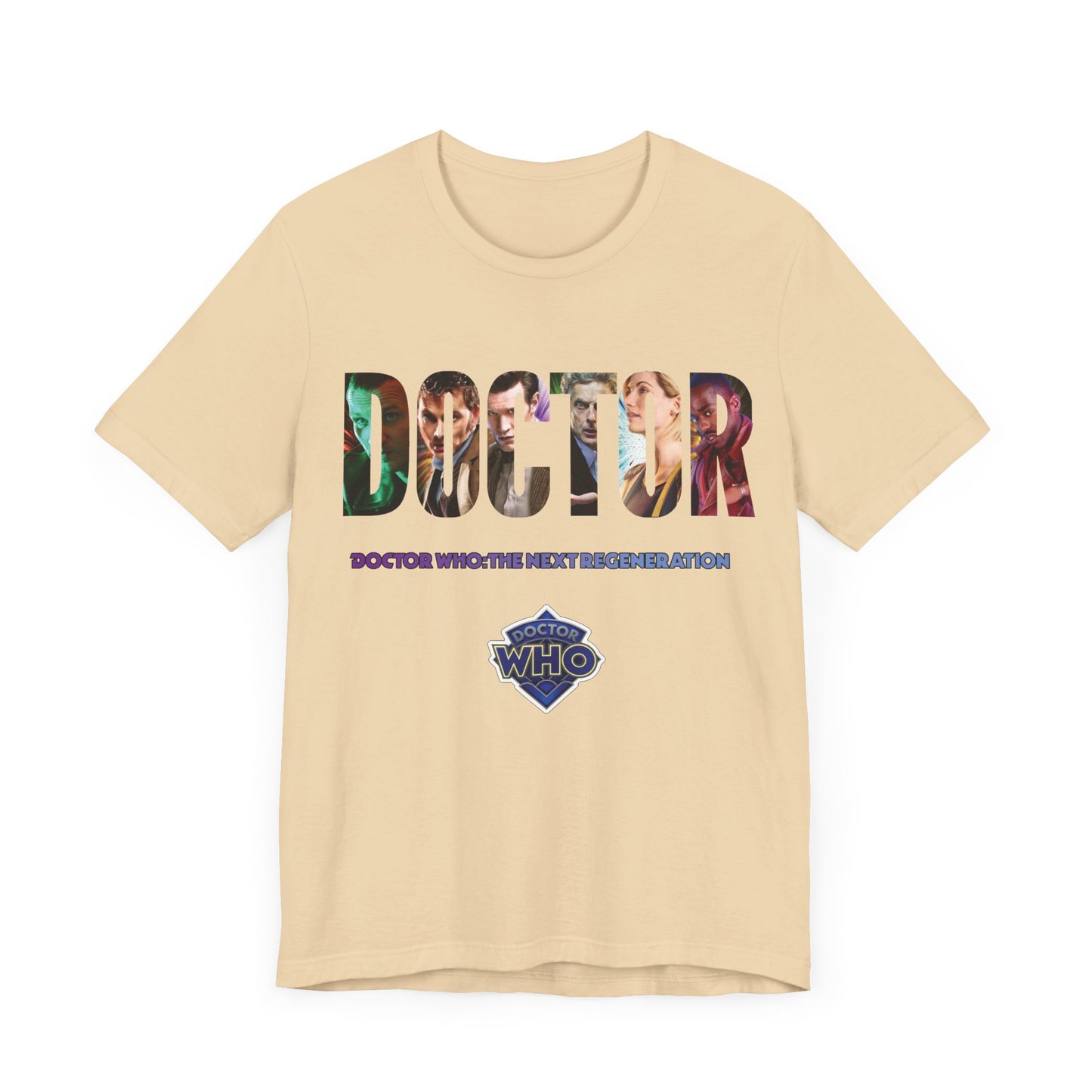 DOCTOR cutout featuring The Next Regeneration.