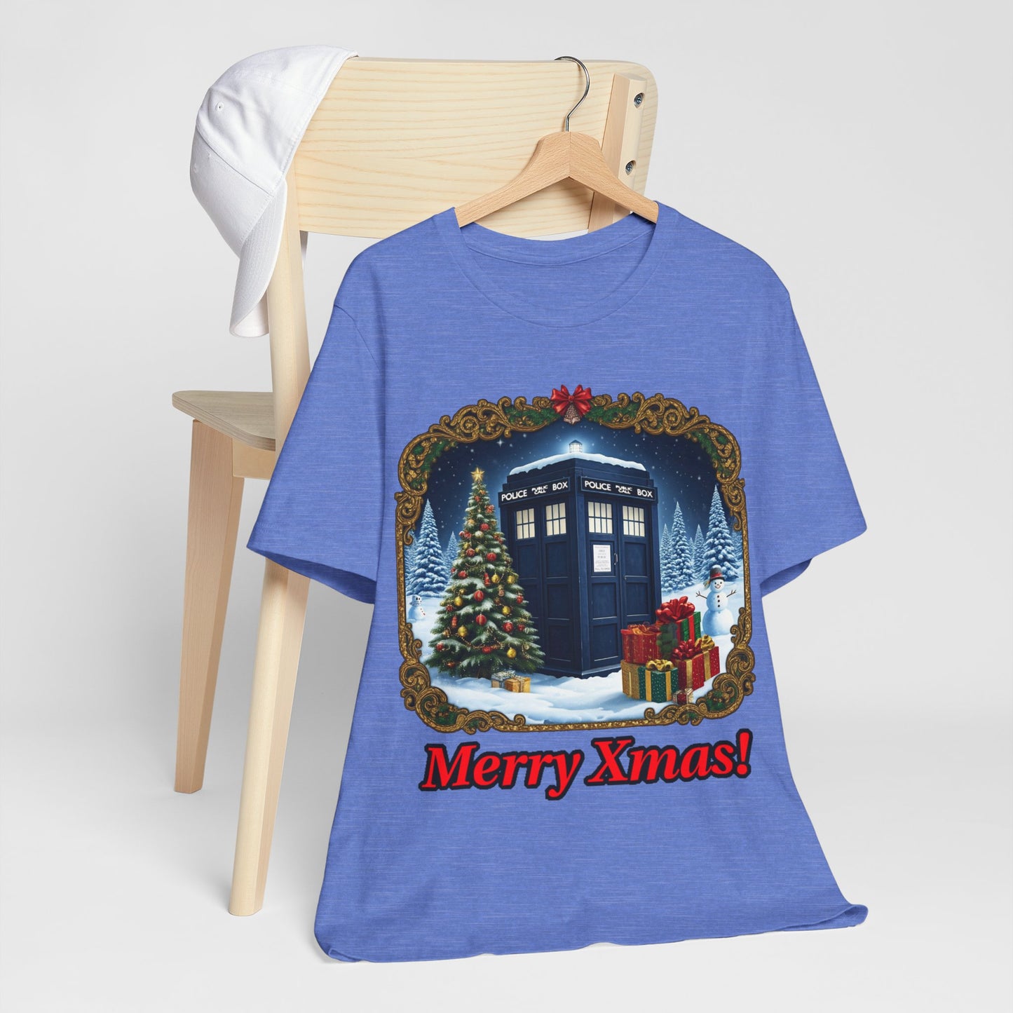 TARDIS in a Winter Wonderland T-shirt