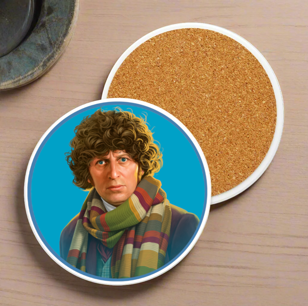 4th Doctor Ceramic Coaster Collection