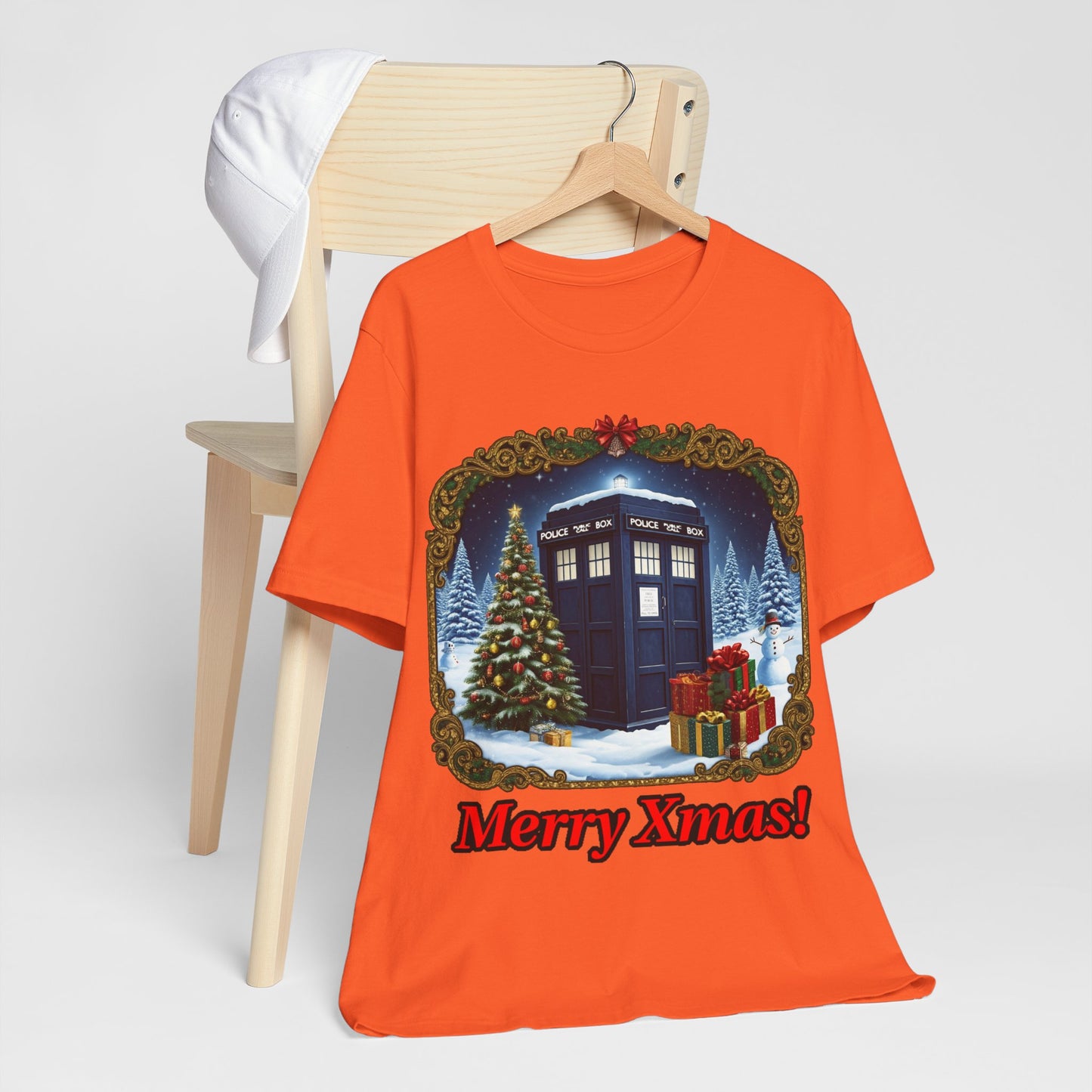 TARDIS in a Winter Wonderland T-shirt