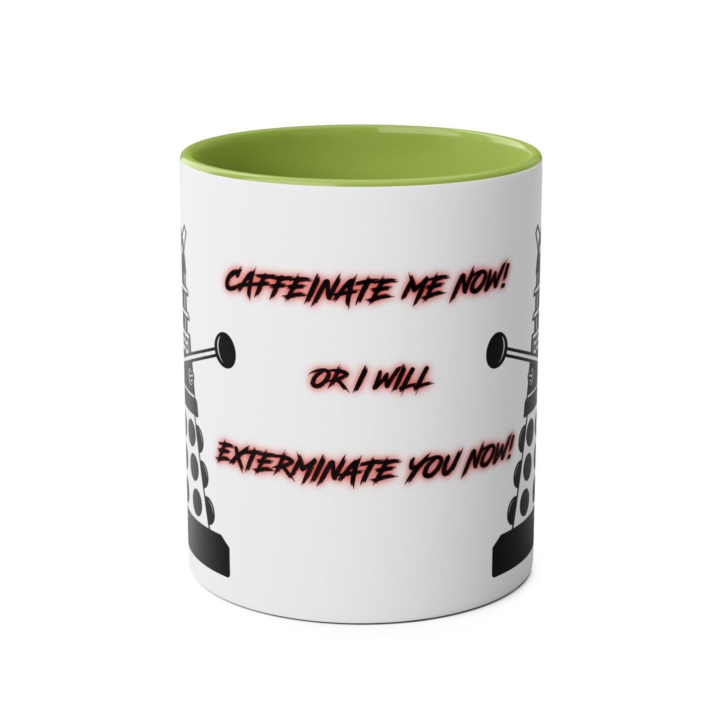 Dalek No.14 CAFFEINATE! Coffee Mug Collection.