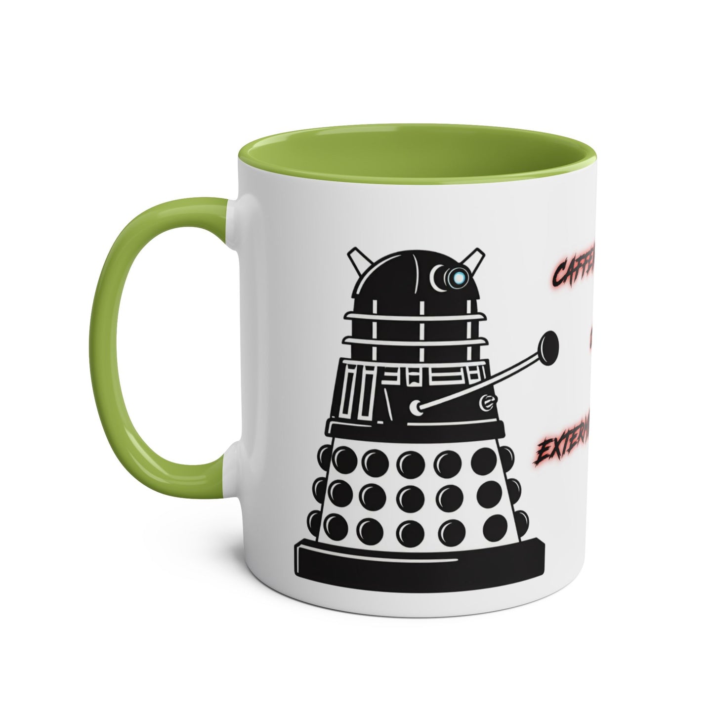 Dalek No.14 CAFFEINATE! Coffee Mug Collection.