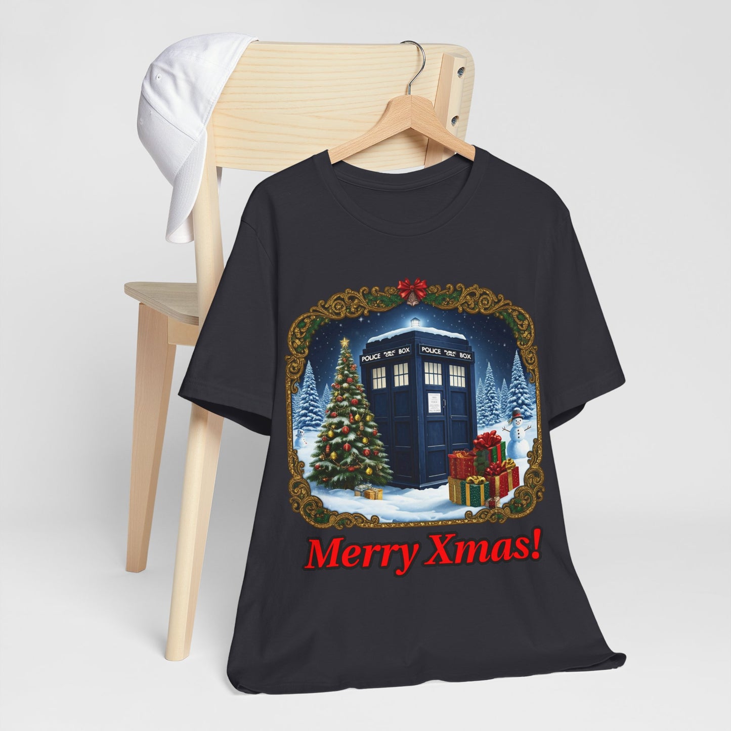 TARDIS in a Winter Wonderland T-shirt