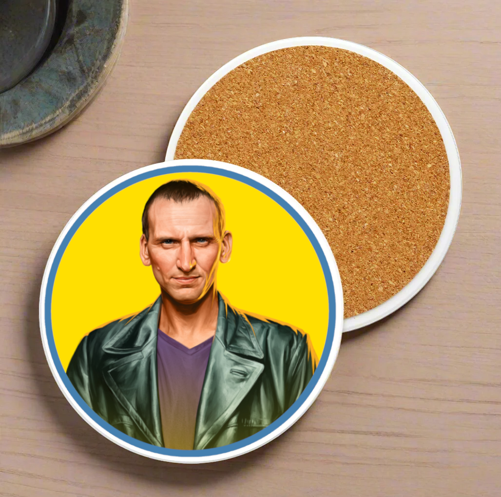 9th Doctor Ceramic Coaster Collection